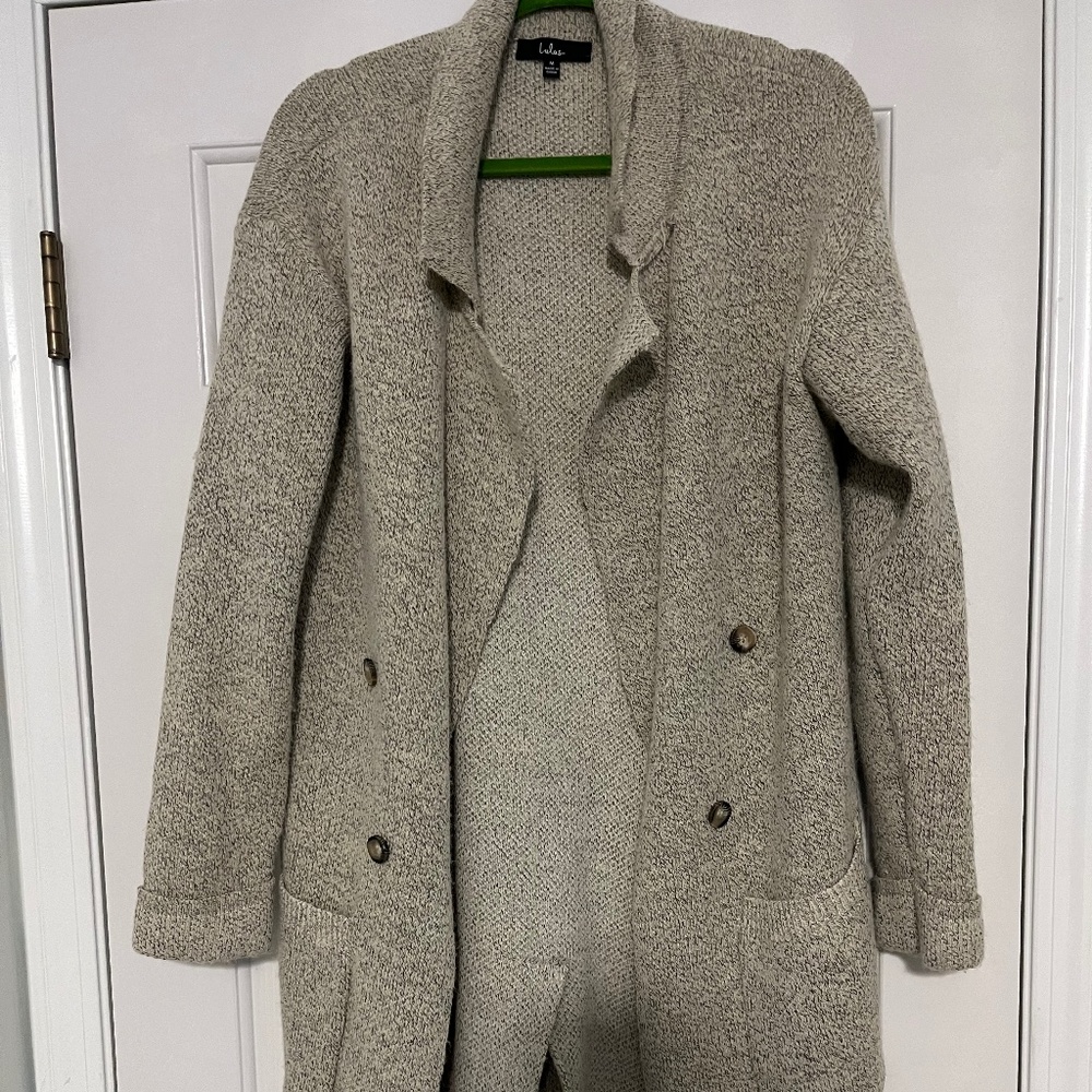 Lulu’s sweater coat